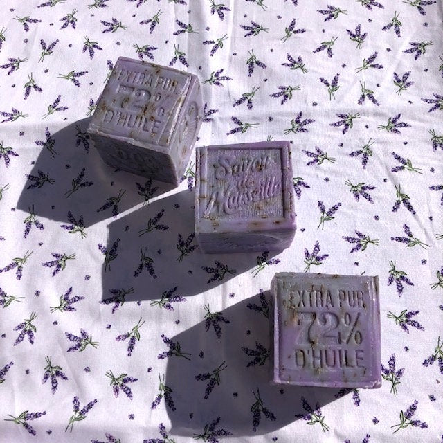 Authentic Marseille Soap 300g (10.5oz) Floral