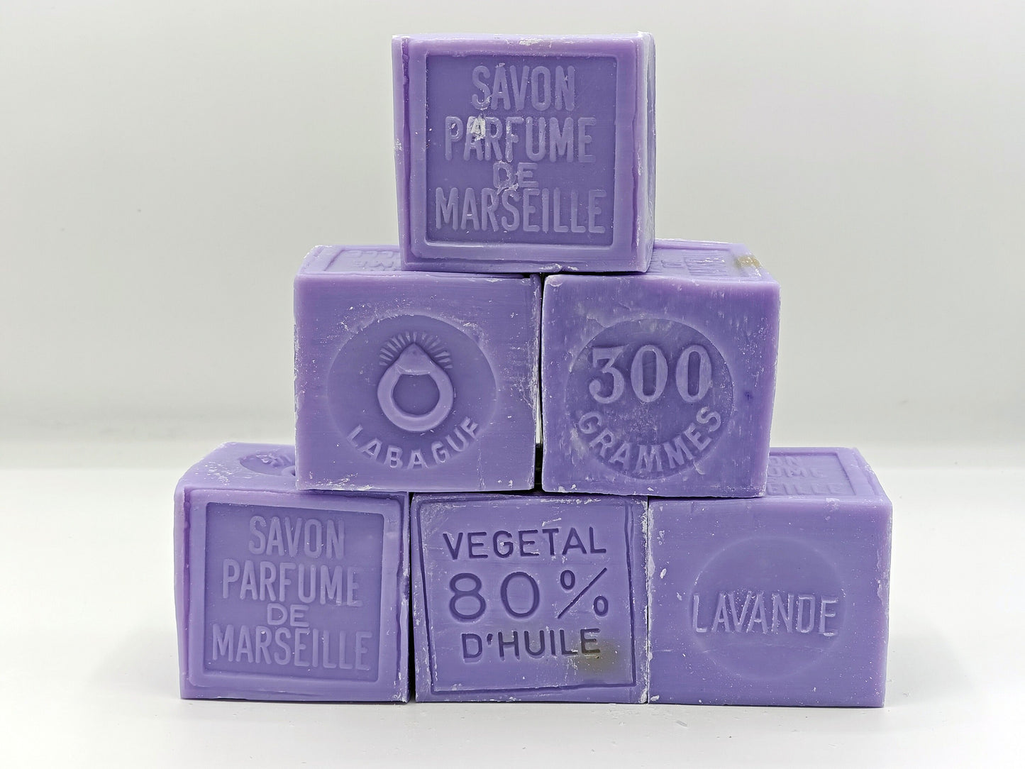 Marseille lavender soap made in france exfoliating natural scent