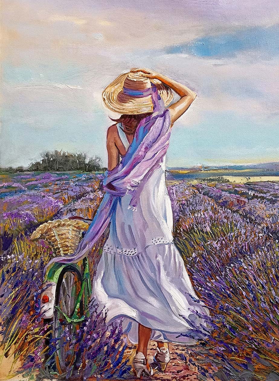 Provence Dishtowels 100% Cotton Decorative Kitchen Accessories Beautiful Artwork