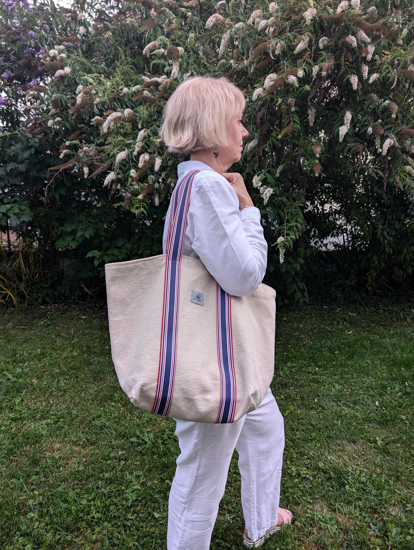 Provence Canvas Purse with Matching Wallet – Stylish Everyday Essential Made in France