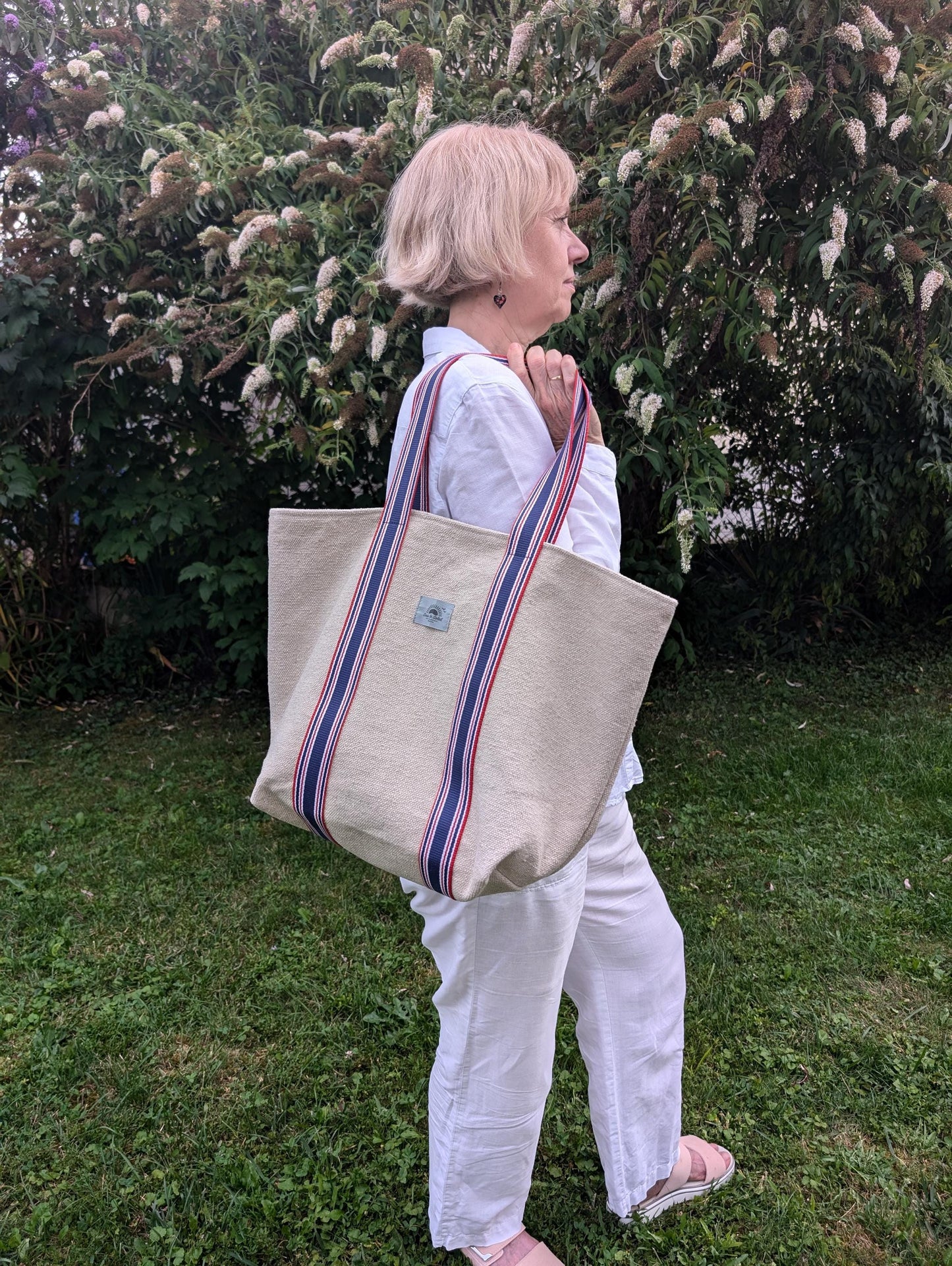 Provence Canvas Purse with Matching Wallet – Stylish Everyday Essential Made in France