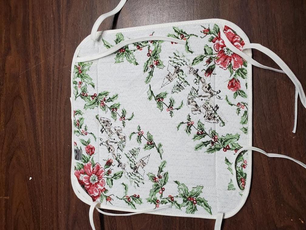 Provence French Christmas basket Jacquard Kitchen Decor Table Accessories Noel Made in France Chirstmas Decor