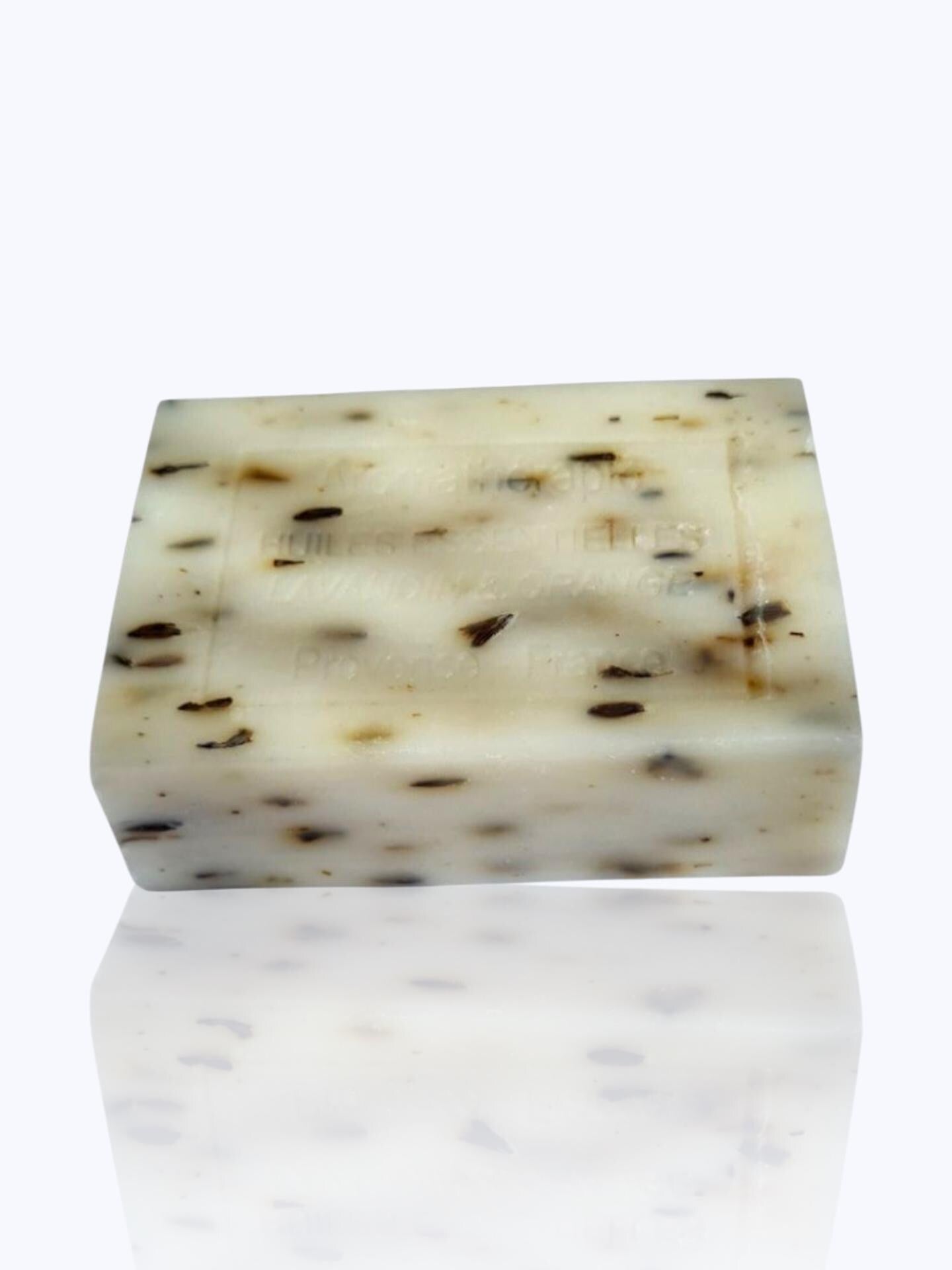 Lavender Sweet Orange Exfoliating Soap Bar Made in France All Natural