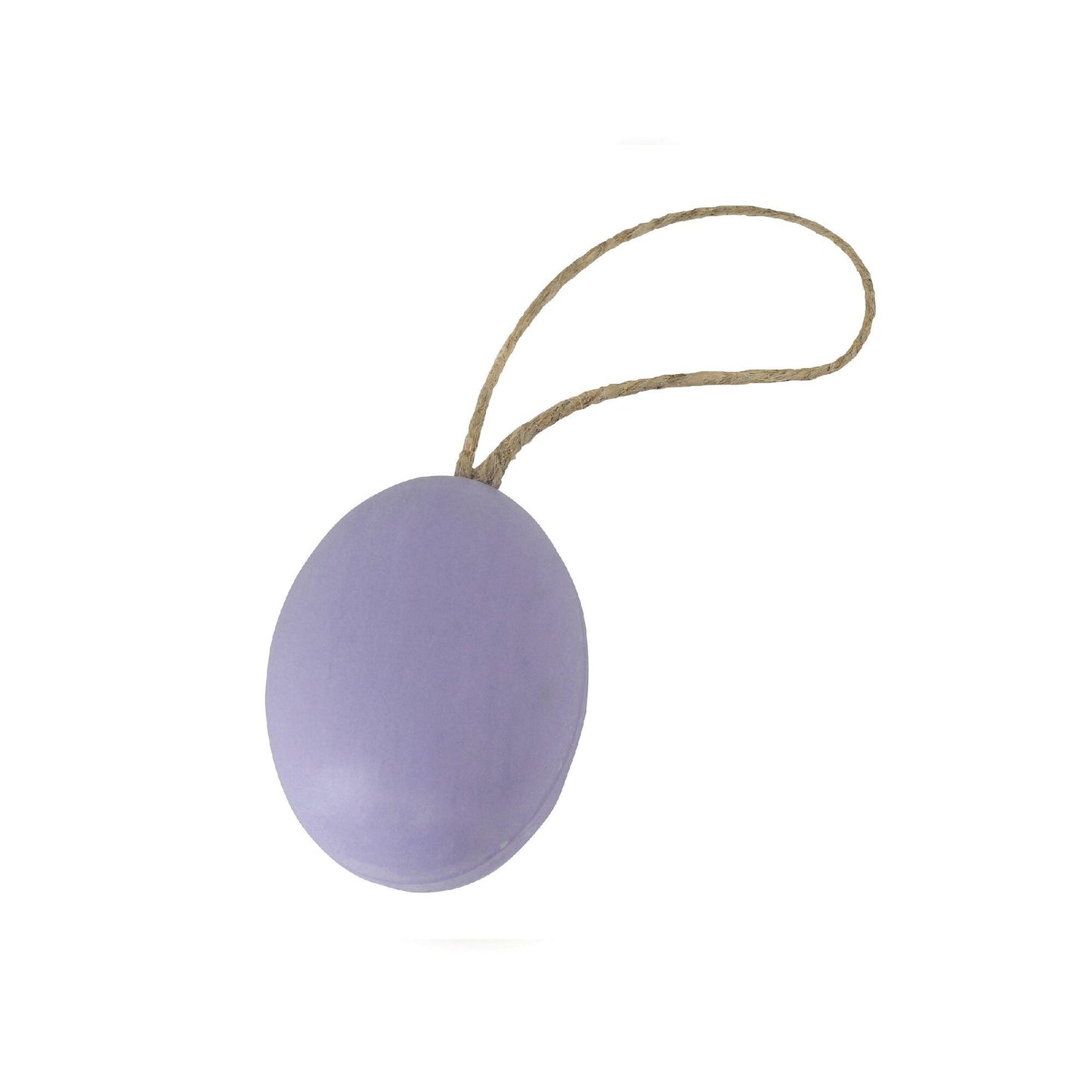 Natural French Soap with Hanging Rope Oval Soap Bar Almond oil natural extracts hypoallergenic charcoal yuzu ginger lavender wellbeing