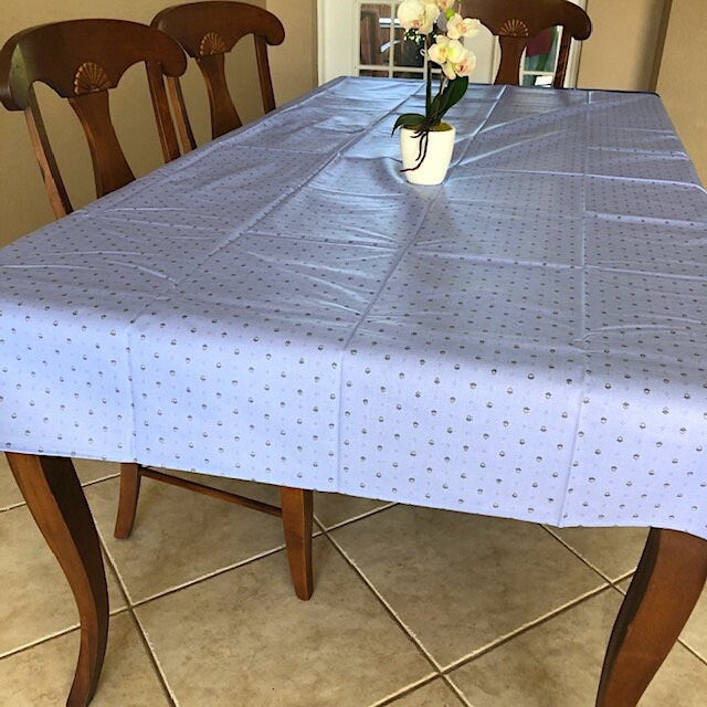 Rectangular 78" Tablecloth - Calisson Lavender All Over