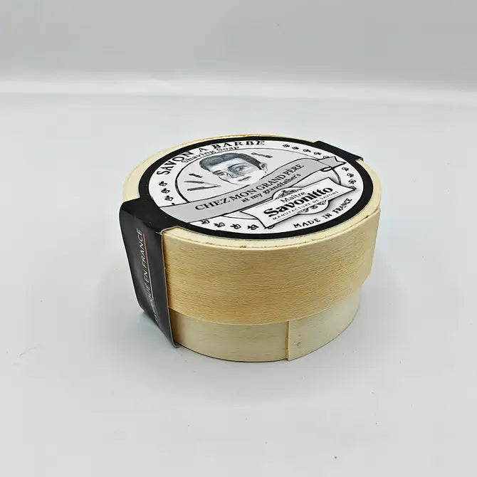 Grapeseed Oil Shaving Soap in Wooden Box 100g (3.52oz)