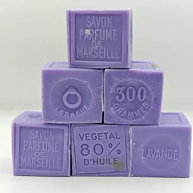 Authentic Marseille Soap 300g (10.5oz) Lavender