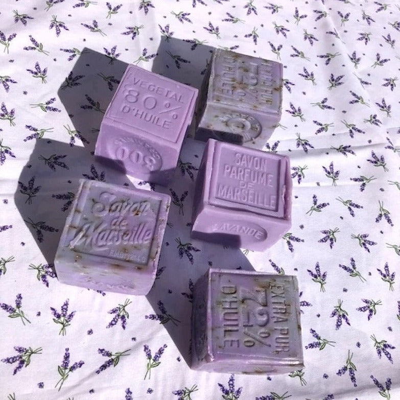 Authentic Marseille Soap 300g (10.5oz) Lavender