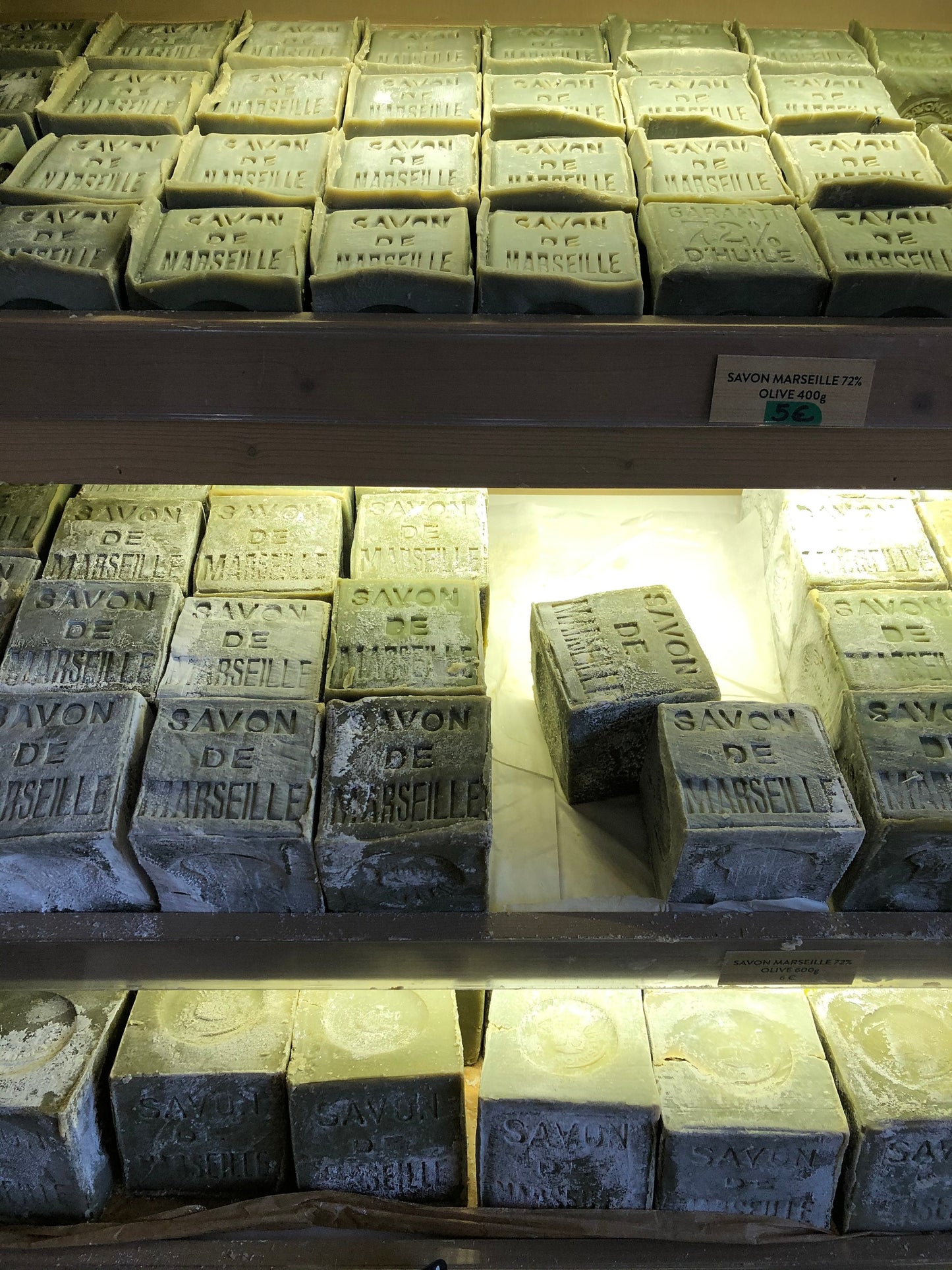 Authentic Marseille Soap 600g Olive Oil Bar – Natural, Handmade, Hypoallergenic, Eco-Friendly Soap