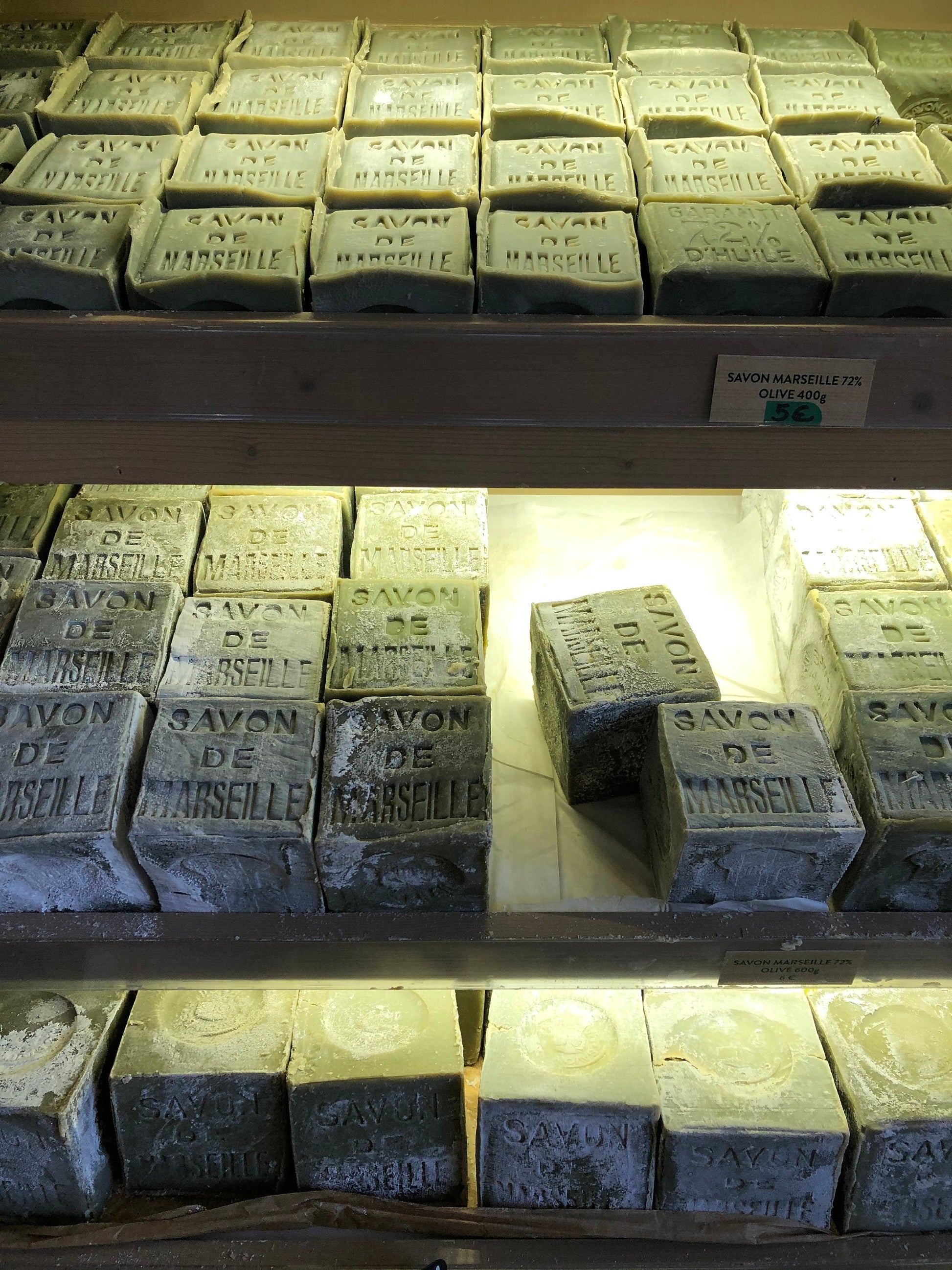 Traditional Marseille Cube Soap 100g (3.5 oz)