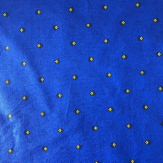 Napkins cotton Calisson blue by 6