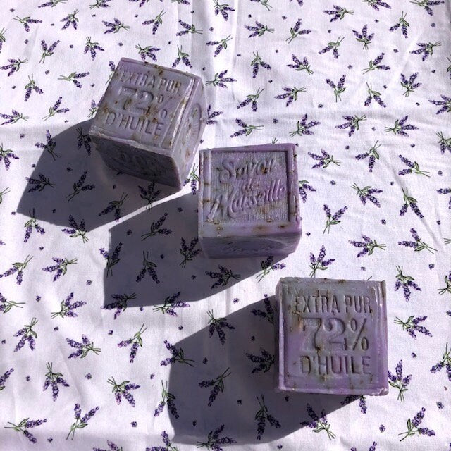 Authentic Marseille Soap 300g (10.5oz) Floral