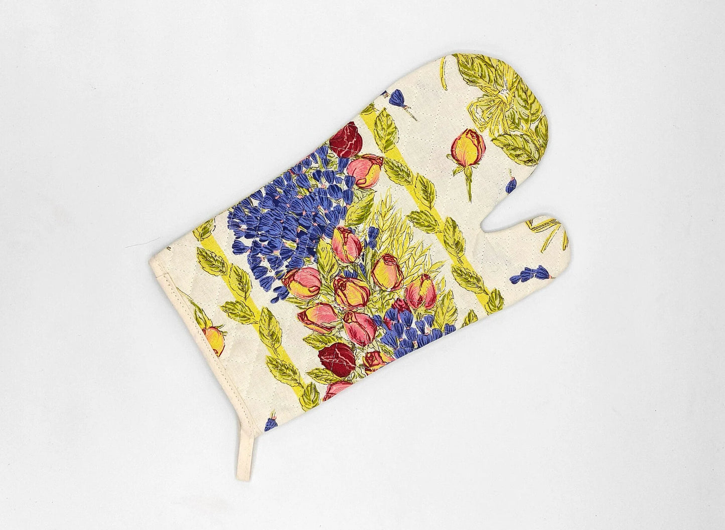 Oven Mitt - Rose and Lavender