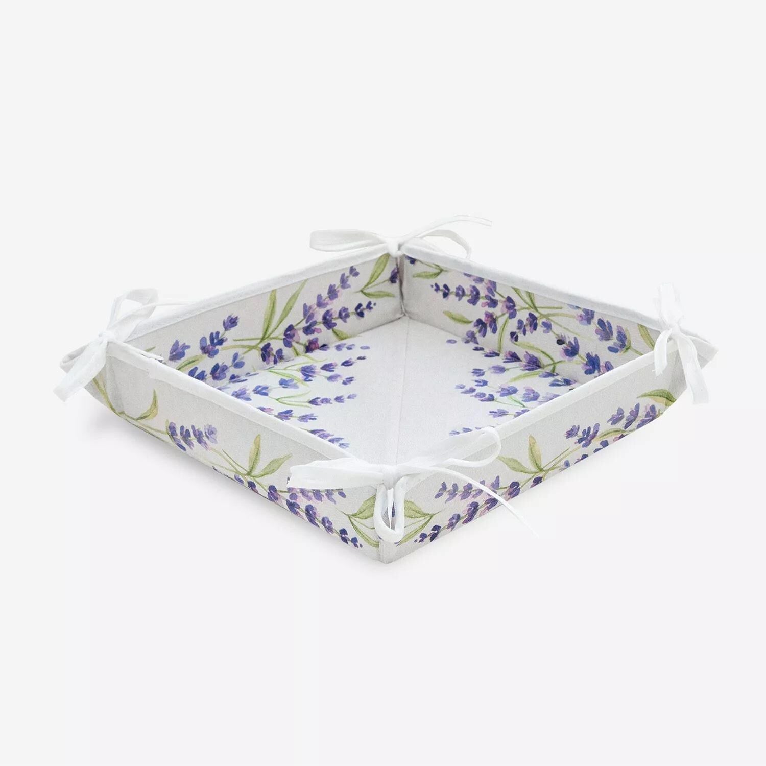 France Provence basket coated cotton kitchen decor table accessories Lavender and Yellow