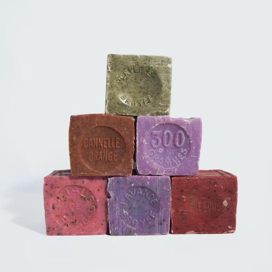 Authentic Marseille Soap 300g (10.5oz) Floral