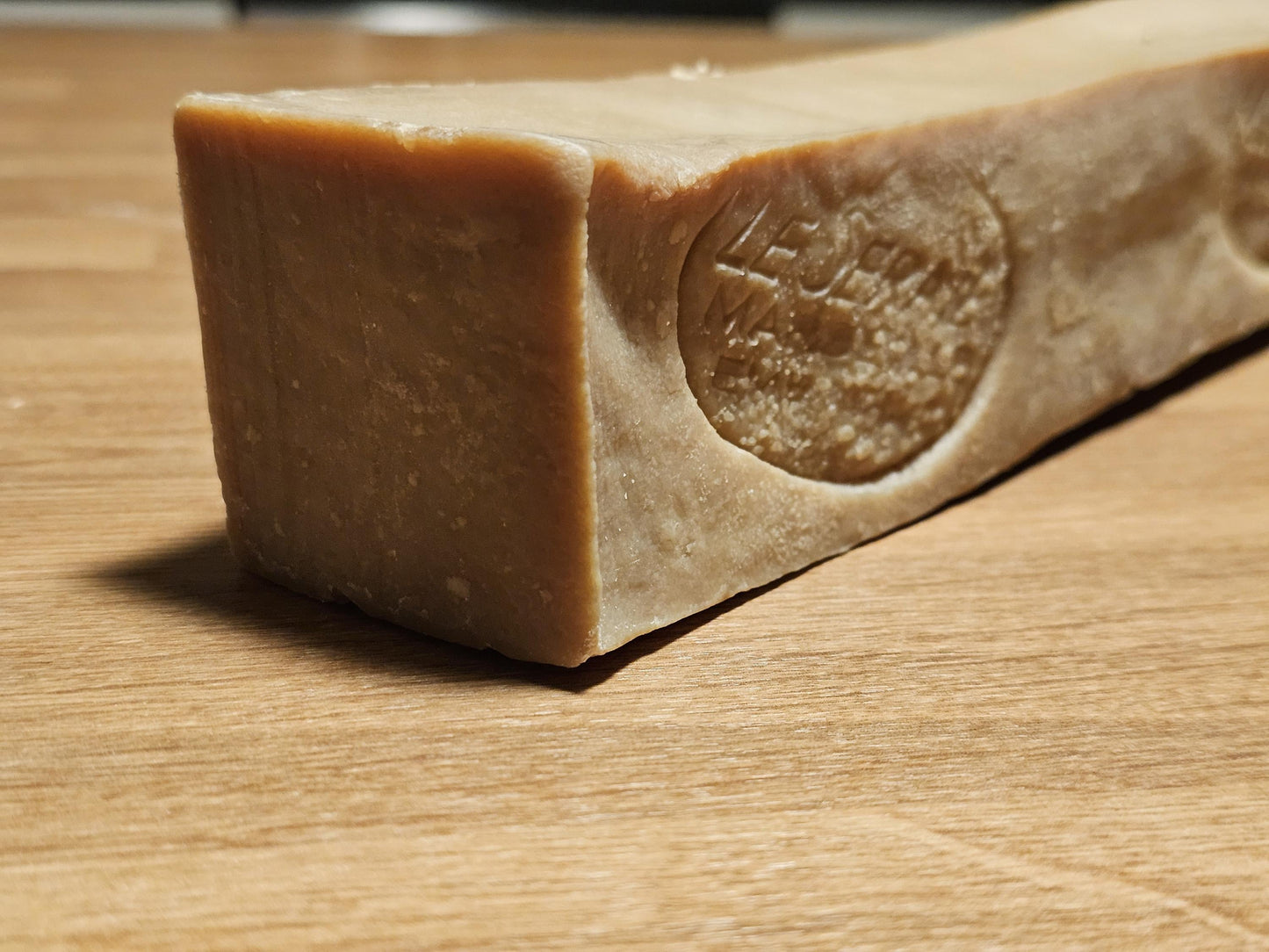 IMPERFECT Jumbo Bar of Marseille Soap made with olive oil, Made in France, All Natural, great for body, dish and laundry