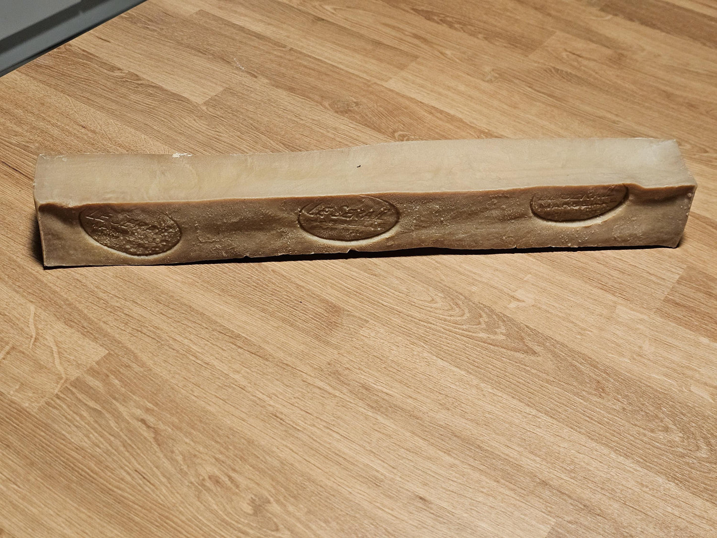 IMPERFECT Jumbo Bar of Marseille Soap made with olive oil, Made in France, All Natural, great for body, dish and laundry