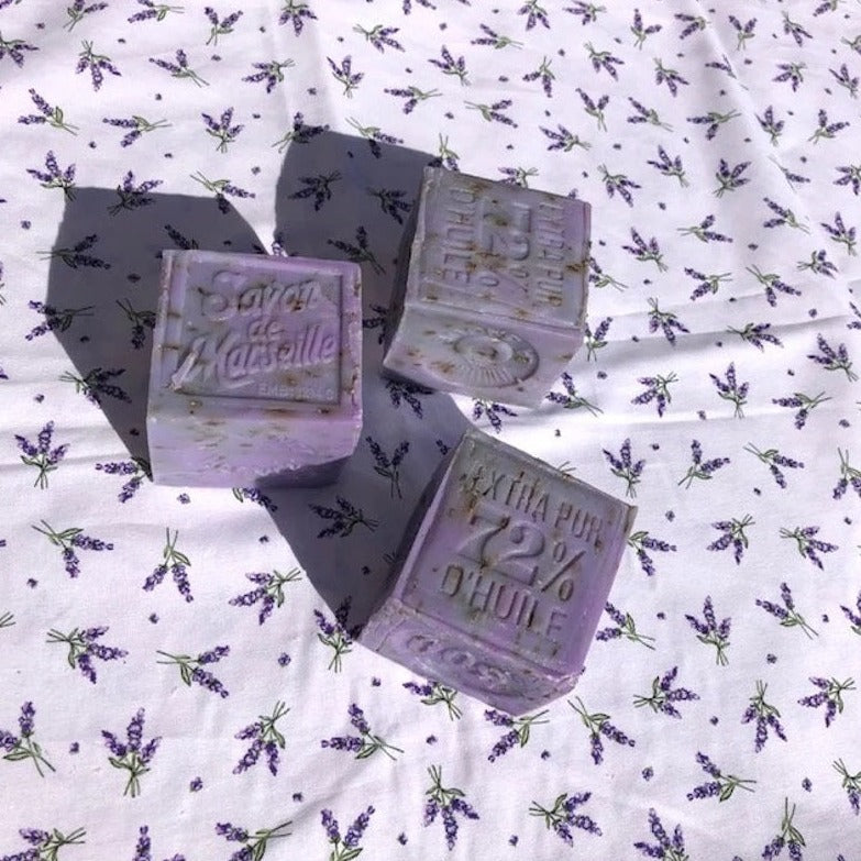 Authentic Marseille Soap 300g (10.5oz) Lavender