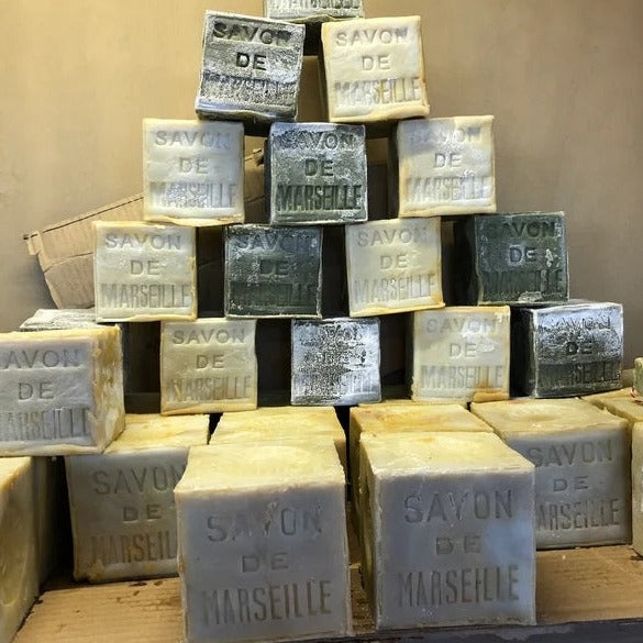 Authentic French Marseille Large Cube Soap 300g (10.5oz)