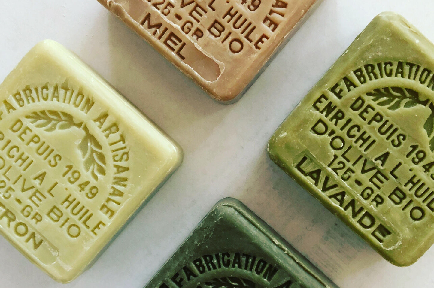 Natural French Soap of Marseille - Organic Olive Oil, Square Bar