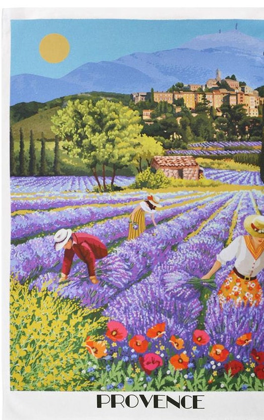 Provence Scenes Dishtowels