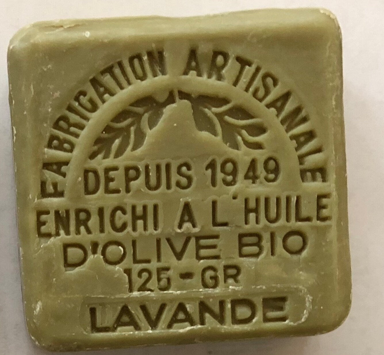 Natural French Soap of Marseille - Organic Olive Oil, Square Bar