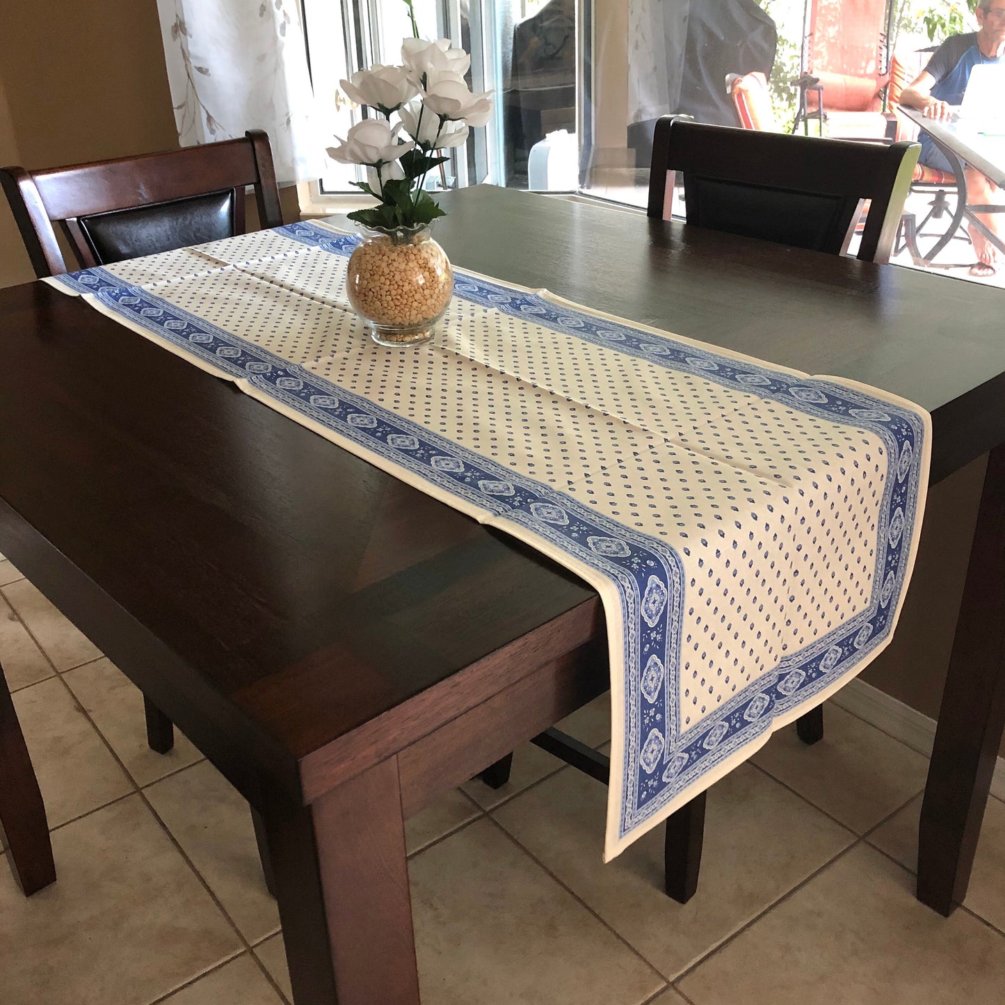 Jacquard Table Runner - Esterel