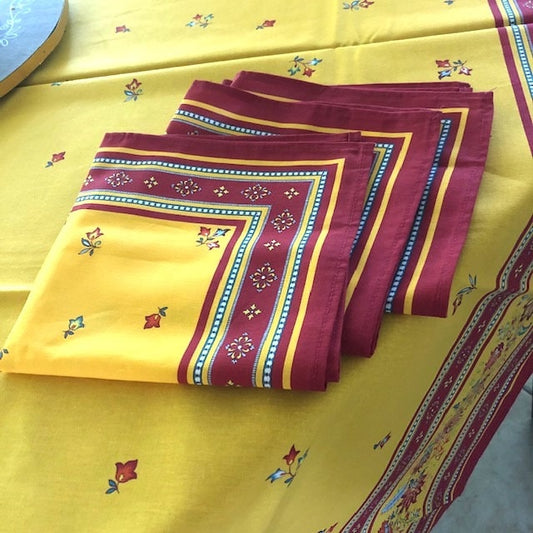 Set of Napkins - Luberon
