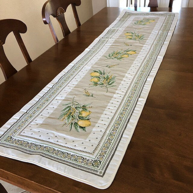 Jacquard Table Runner - Menton