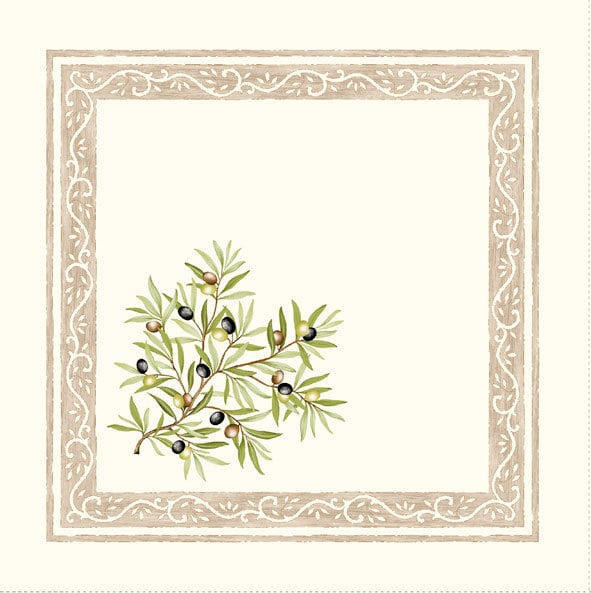 Set of Napkins - Clos des Oliviers Off-White