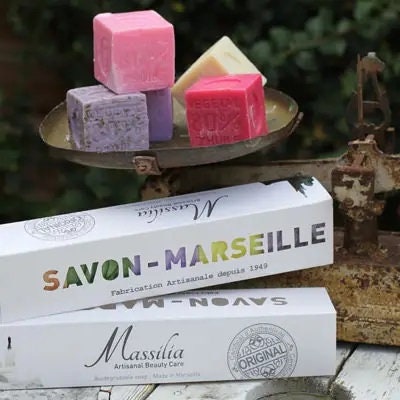 Marseille Soap Gift Box of 5 Cubes - 5.2 oz